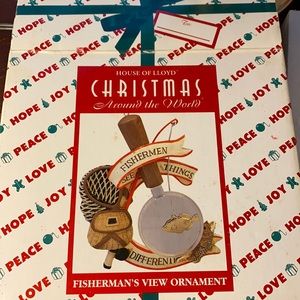 Houseof Lloyd Christmas Fisherman’s View Ornament